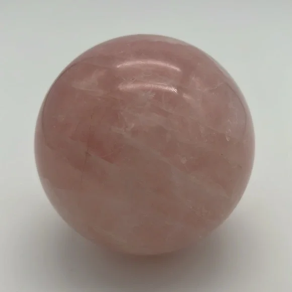 Rose Quartz Pink Sphere - ~ 2.25 lbs - Picture 5 of 10